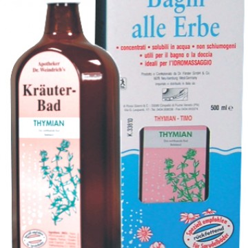 olio bagno e idromas. timo 500 ml  dr. foster 