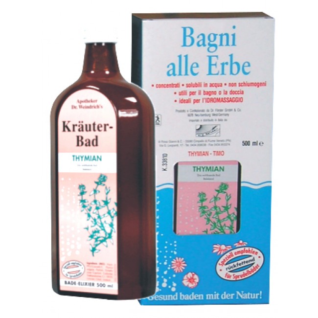 olio bagno e idromas. timo 500 ml  dr. foster 