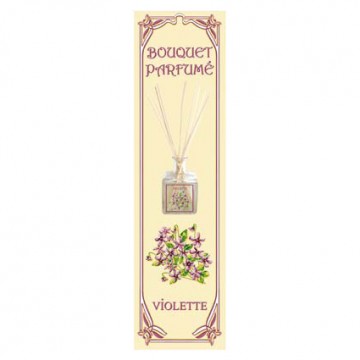 diffusore a bastoncini 100 ml - violetta  le blanc 