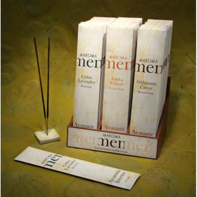 incensi linea men's cedro e lavanda  himalaya 