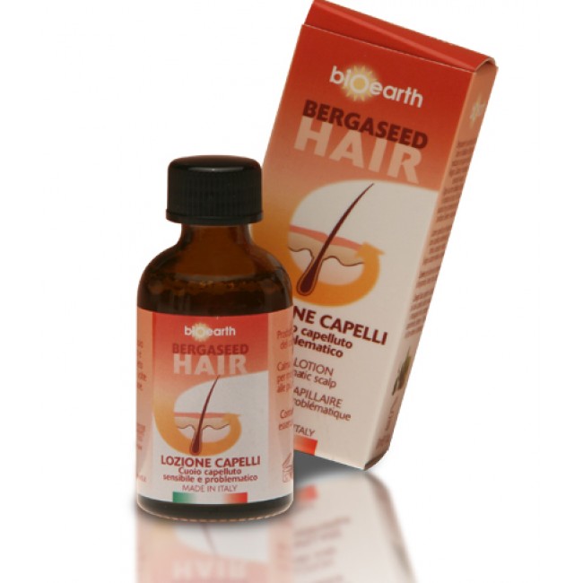hair lozione capelli 30 ml. bioearth bergaseed