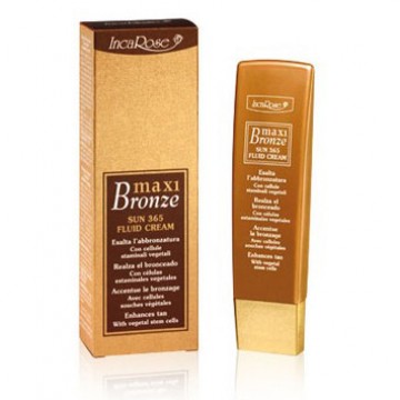 sun 365 crema fluida emulsione luminosa 50 ml. incarose maxi bronze