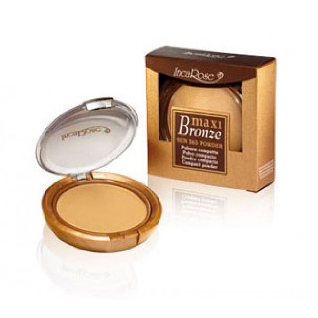 polvere compatta abbronzante 01 spf10  incarose maxi bronze