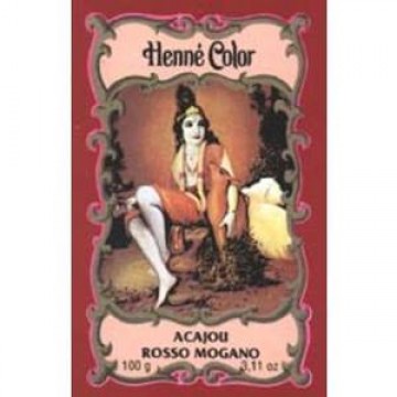 polvere vegetale colorante - mogano 100 g. sitarama henne'