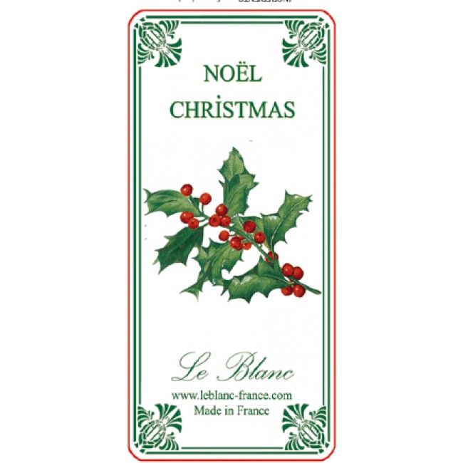 scatola 2 pz sapone per ospiti - noel  le blanc 