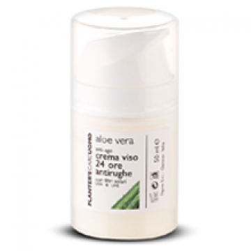 crema viso 24 h antirughe 50 ml. planter's aloe vera uomo