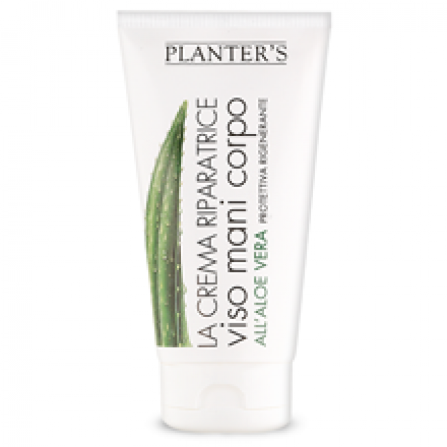crema riparatrice viso mani corpo 150 ml. planter's aloe vera corpo