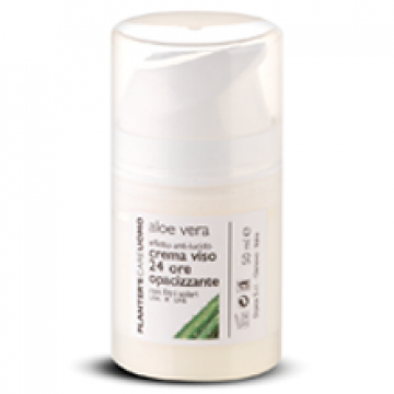 crema viso 24 h opacizzante 50 ml. planter's aloe vera uomo