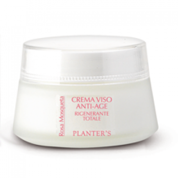 crema viso rigenerante 50 ml. planter's olio di rosa mosqueta