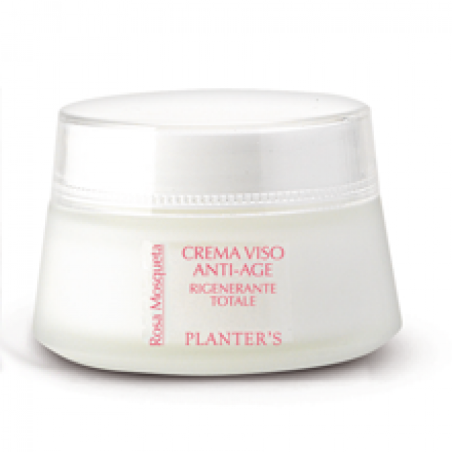 crema viso rigenerante 50 ml. planter's olio di rosa mosqueta