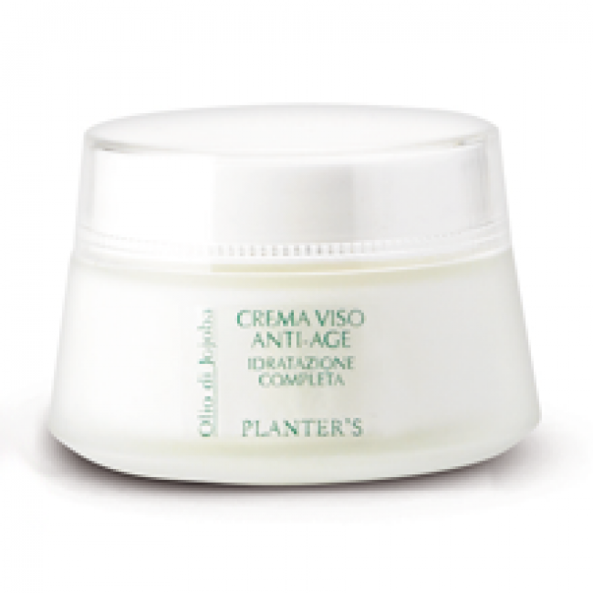 crema viso setificante 50 ml. planter's olio di jojoba