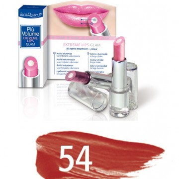 extreme lips glam 54 velvet rose 4,5 ml. incarose piu' volume