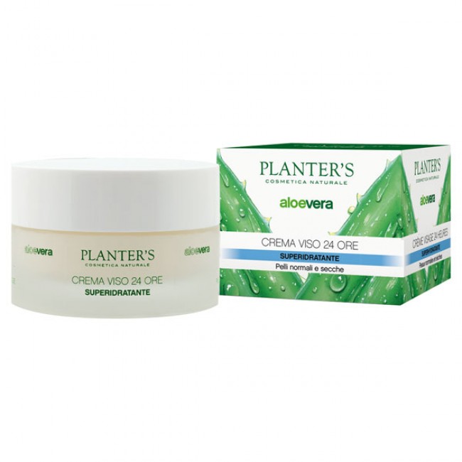 crema viso superidratante aloe  planter's 
