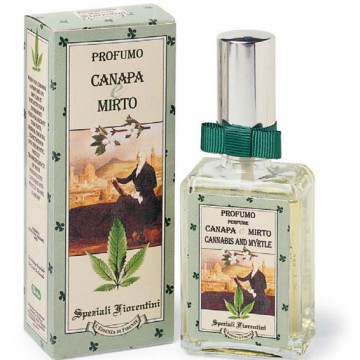 canapa e mirto - profumo 50 ml. derbe speziali fiorentini