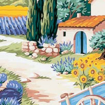 scatola 2 pz sapone per ospiti - provence 2  le blanc 