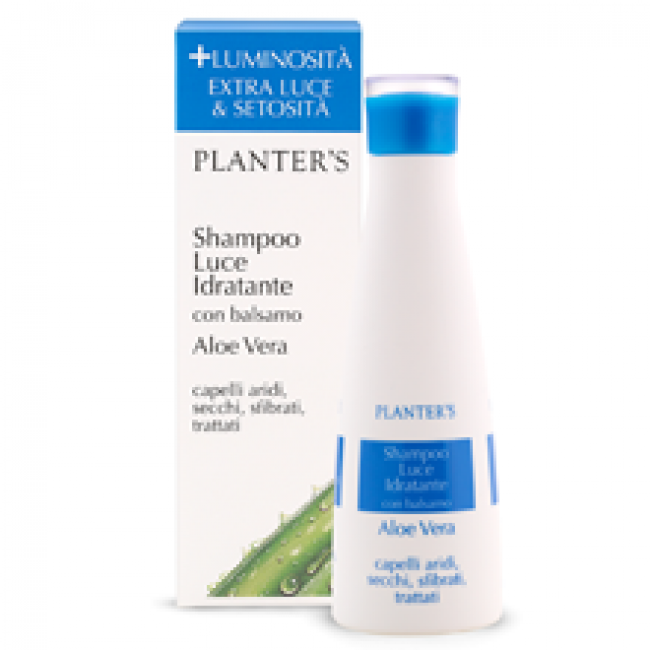 shampoo luce idratante 200 ml. planter's aloe vera tricologica