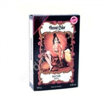 polvere vegetale colorante - nero 100 g. sitarama henne'