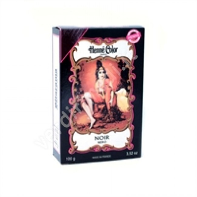 polvere vegetale colorante - nero 100 g. sitarama henne'