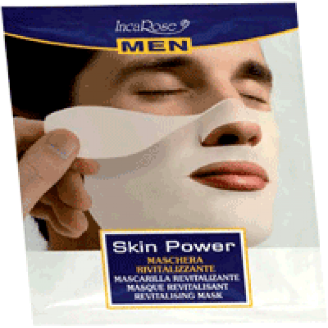 skin power men - maschera uomo antirughe - 17 ml.  incarose 