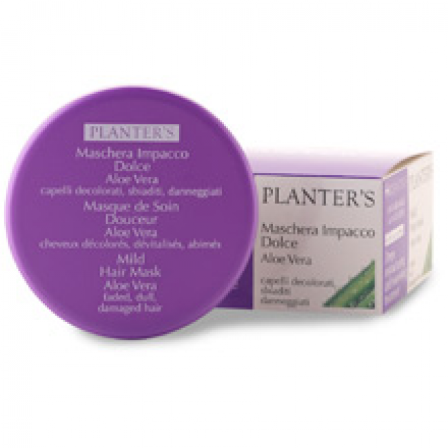 maschera impacco dolce 200 ml. planter's aloe vera tricologica