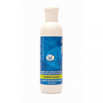 shampoo delicato canapa e grano  verdesativa 
