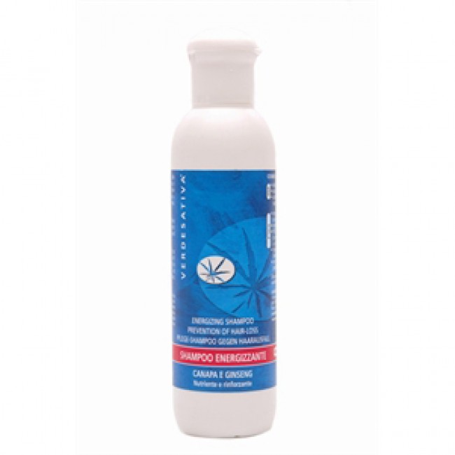 shampoo energizzante canapa/ginseng  verdesativa 