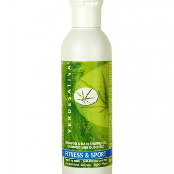shampoo doccia fitness/sport 200 ml  verdesativa 