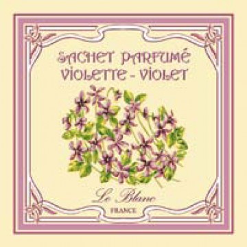 sacchetto carta profumato violetta  le blanc 