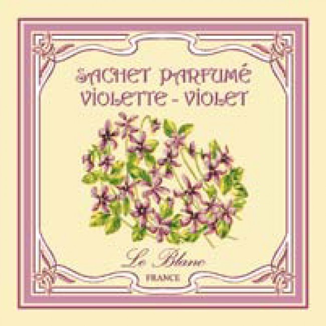 sacchetto carta profumato violetta  le blanc 