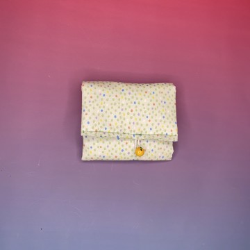 KIT Porta Assorbenti Artigianale Pois Colorati