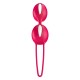 Smartballs Duo Sfere Dinamiche Doppie Fun Factory Rosso India Smartballs Duo Sfere Dinamiche Doppie Fun Factory Rosso India
