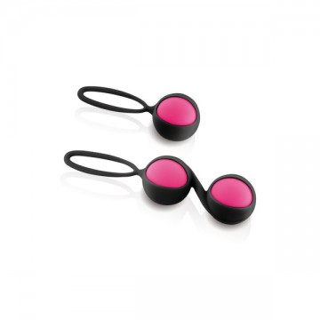 set 2 kegel ball black  yoba 