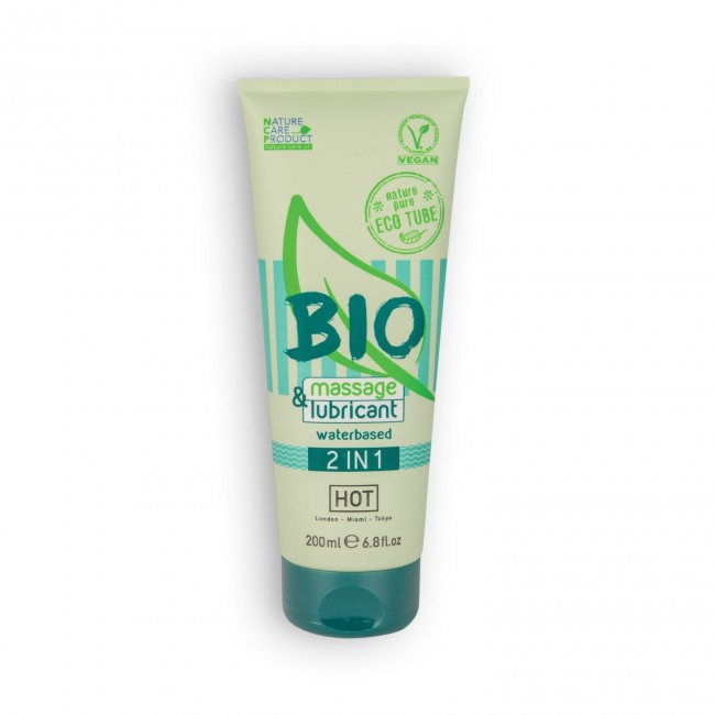Lubrificante e Massaggio Bio 2 in 1 200ml