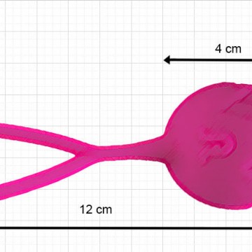 mia pallina singola rosa adrien lastic 