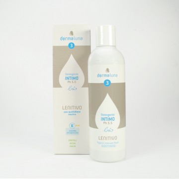 Dermaluna 3 - Detergente Intimo Lenitivo Quotidiano Bio - 250 Ml