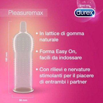 Preservativi Pleasuremax di Durex 6 pezzi