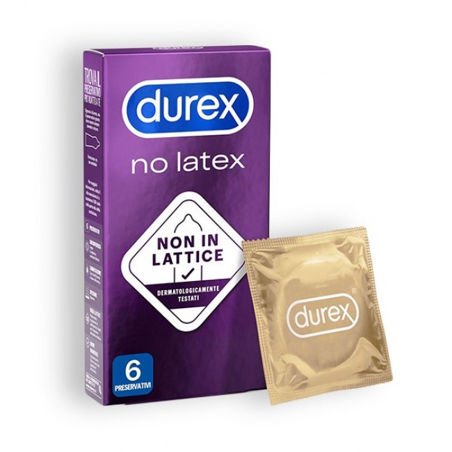 Preservativi senza Lattice di durex 6 pezzi