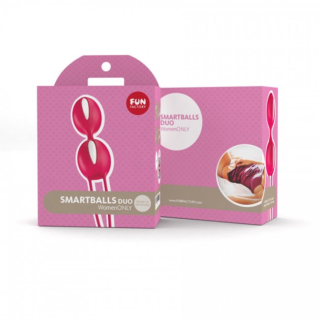 Smartballs Duo Sfere Dinamiche Doppie Fun Factory Rosso India Smartballs Duo Sfere Dinamiche Doppie Fun Factory Rosso India