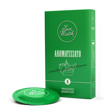 Preservativi Aromatizzati 6 pz Love Match 