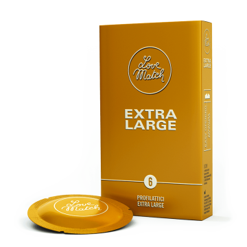 Preservativi Extra Large 6 pz Love Match 