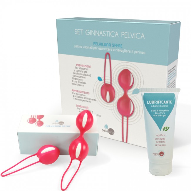Pelviluna Sfere Set Ginnastica Pelvica Kegel