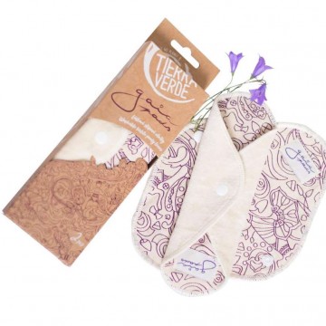 Salvaslip Lavabili In Cotone Bio Gaiapads 4pz