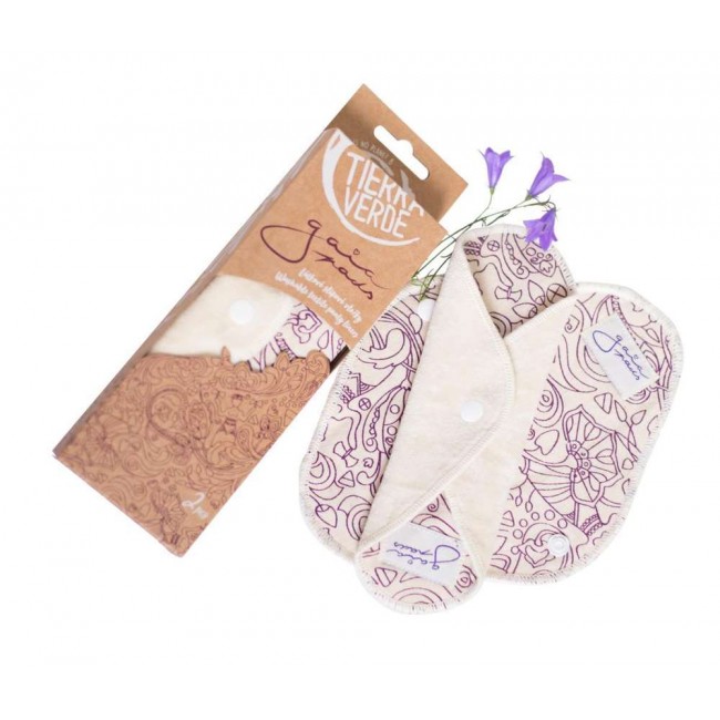 Salvaslip Lavabili In Cotone Bio Gaiapads 4pz