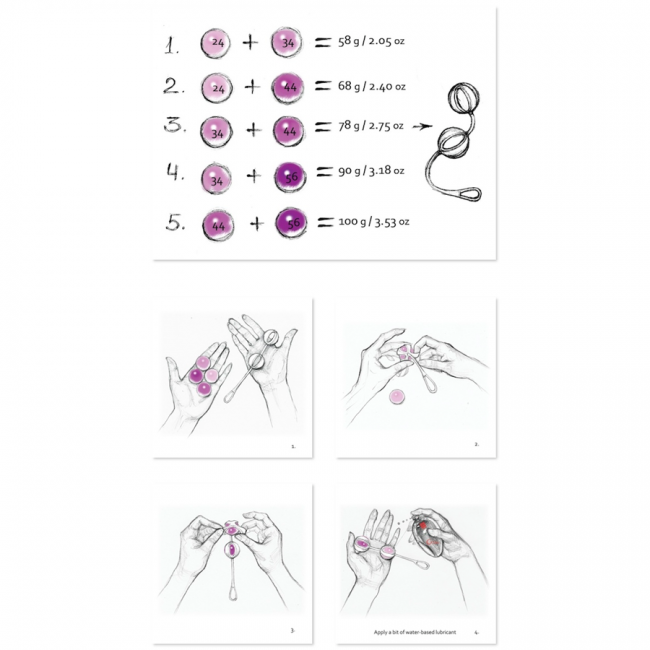 Set Sfere Progressivo Geisha Balls 2 Funtoys