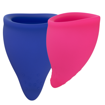 Coppetta mestruale KIT da 2 Fun Cup A+B Fun Factory